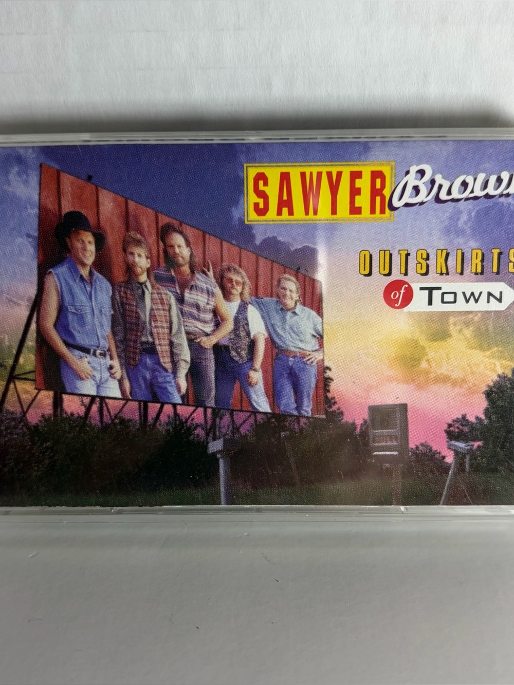 Sawyer Brown Outskirts of Town Cassette Tape